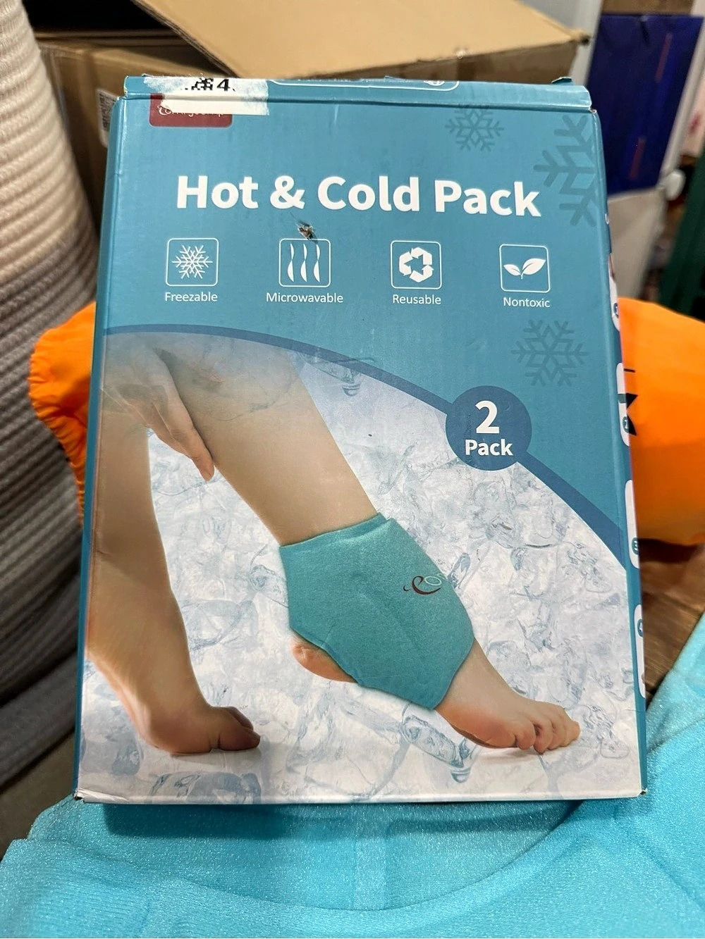 ComfortTemp Hot & Cold Pack 2-Pack Blue Hot & Cold Packs NWT